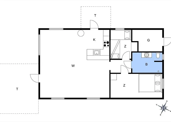 Сasa de vacaciones Lk2055-lokken-dagmarvej-36 Løkken